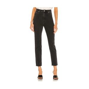 ROLLA'S Women's Black Straight Leg Jeans
